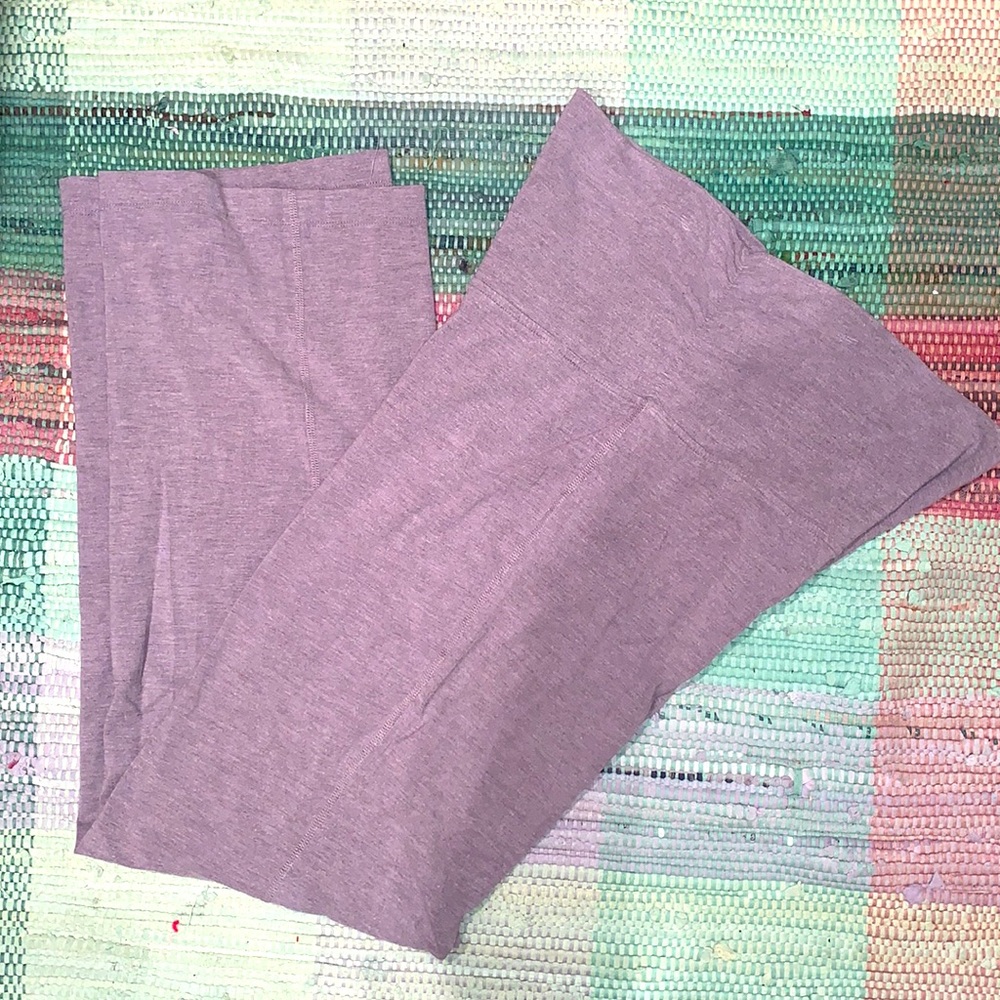 Roots Bamboo Rayon Yoga Pants, Sz large